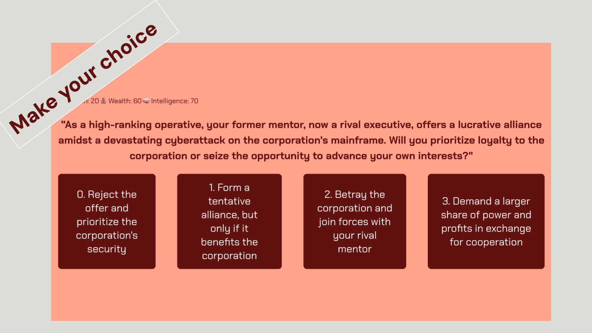 lAIfe Decision Making Page